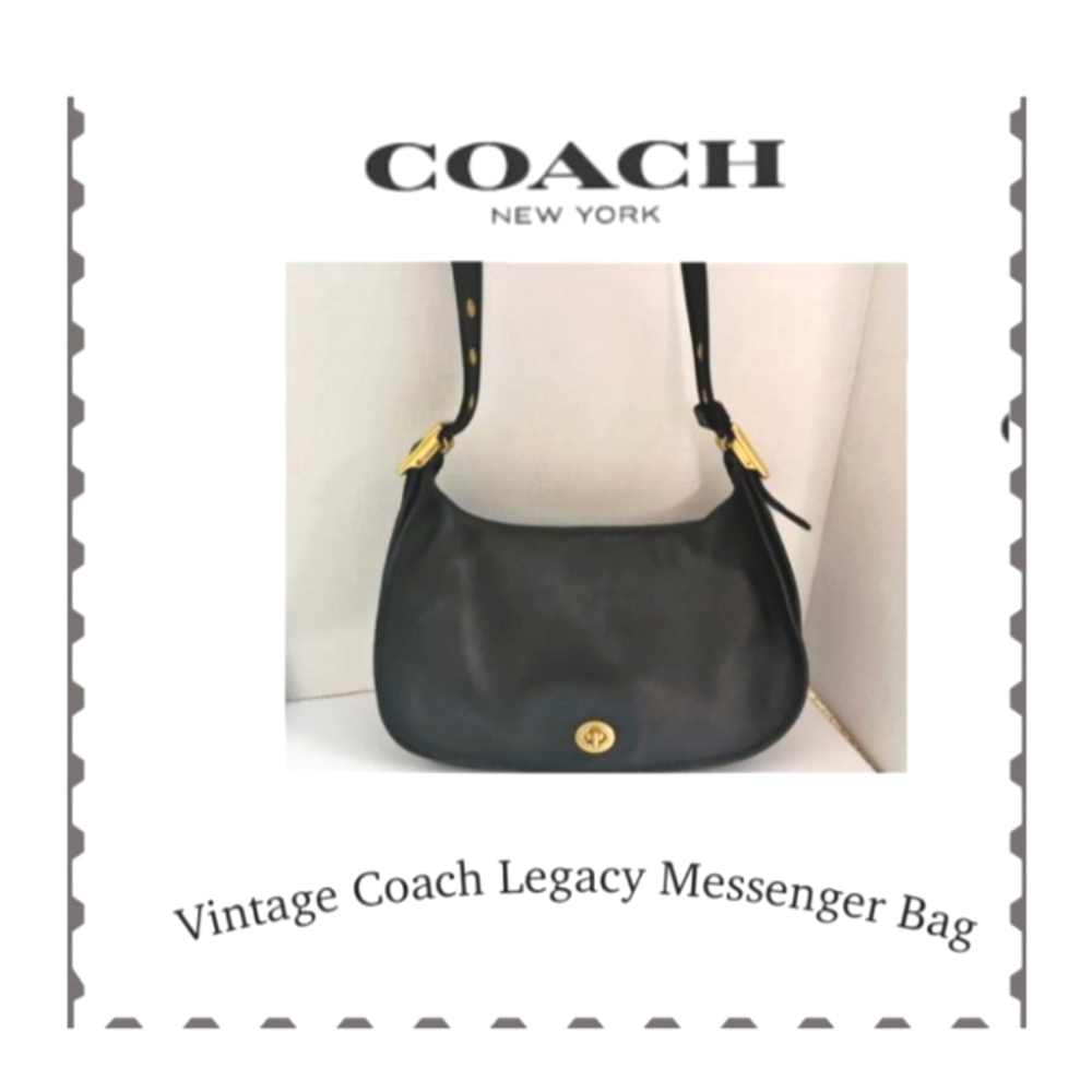 Vintage Coach Legacy Messenger 9338
